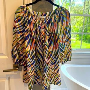 Trina Turk silk top size small